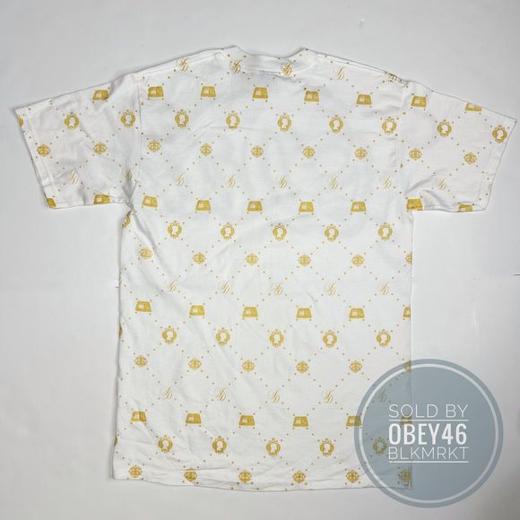 Rare J DILLA X STUSSY Collaboration White T-Shirt Sample Size M - Picture 4 of 6